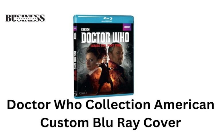 Doctor Who Collection American Custom Blu Ray Cover