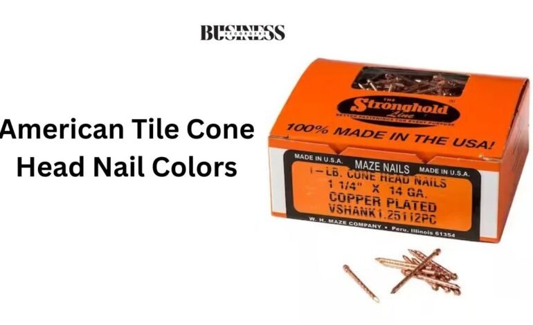 american tile cone head nail colors