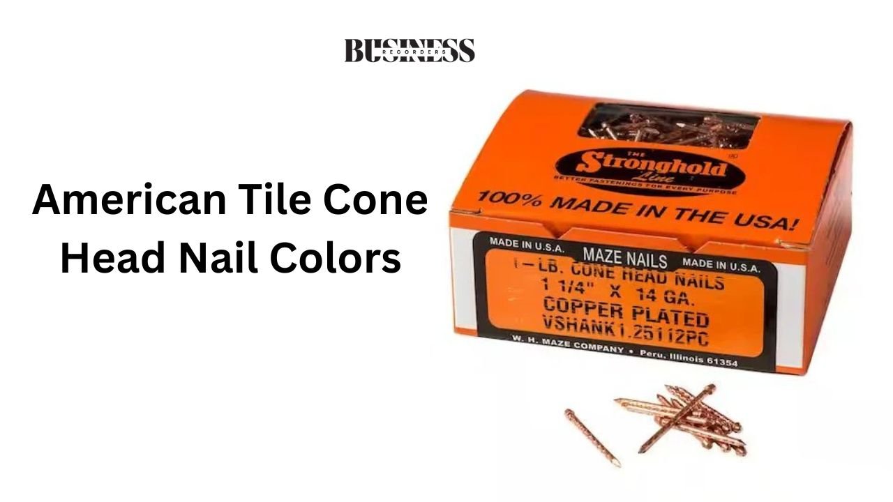 american tile cone head nail colors