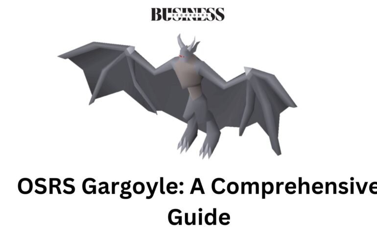 OSRS Gargoyle: A Comprehensive Guide